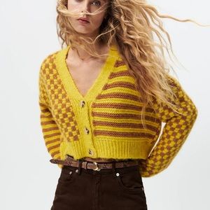 Zara Oversized Knit Cardigan